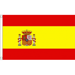 Spain (State) National Flag - Budget 5 x 3 feet Flags - United Flags And Flagstaffs