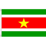 Suriname National Flag - Budget 5 x 3 feet Flags - United Flags And Flagstaffs