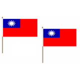 Taiwan Fabric National Hand Waving Flag Flags - United Flags And Flagstaffs