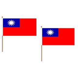 Taiwan Fabric National Hand Waving Flag Flags - United Flags And Flagstaffs