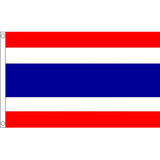 Thailand National Flag - Budget 5 x 3 feet Flags - United Flags And Flagstaffs