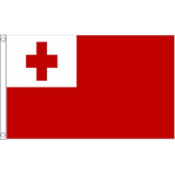 Tonga National Flag - Budget 5 x 3 feet Flags - United Flags And Flagstaffs