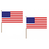 United States of America Fabric National Hand Waving Flag Flags - United Flags And Flagstaffs