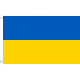 Ukraine National Flag - Budget 5 x 3 feet Flags - United Flags And Flagstaffs