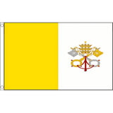 Papal (Vatican City) National Flag - Budget 5 x 3 feet Flags - United Flags And Flagstaffs
