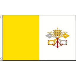Papal (Vatican City) National Flag - Budget 5 x 3 feet Flags - United Flags And Flagstaffs