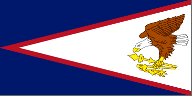 American Samoa National Flag Sewn Flags - United Flags And Flagstaffs