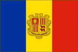 Andorra National Flag Sewn Flags - United Flags And Flagstaffs