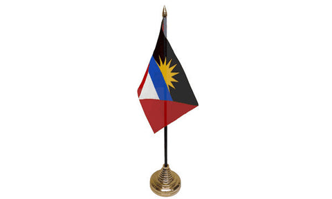 Antigua Table Flag Flags - United Flags And Flagstaffs