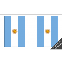 Argentina Flag  - Fabric Bunting Flags - United Flags And Flagstaffs