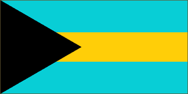 Bahamas National Flag Sewn Flags - United Flags And Flagstaffs