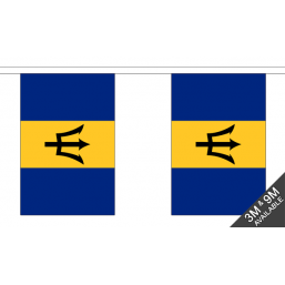 Barbados Flag - Fabric Bunting Flags - United Flags And Flagstaffs