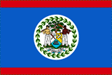 Belize National Flag Sewn Flags - United Flags And Flagstaffs