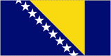 Bosnia & Herzegovina National Flag Sewn Flags - United Flags And Flagstaffs