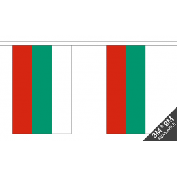 Bulgaria Flag  - Fabric Bunting Flags - United Flags And Flagstaffs