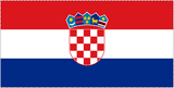 Croatia National Flag Printed Flags - United Flags And Flagstaffs