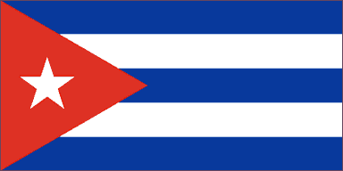 Cuba National Flag Sewn Flags - United Flags And Flagstaffs