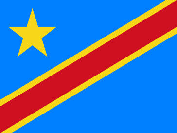 Congo (Democratic Republic) National Flag Sewn Flags - United Flags And Flagstaffs