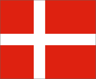 Denmark National Flag Sewn Flags - United Flags And Flagstaffs