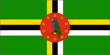 Dominica National Flag Printed Flags - United Flags And Flagstaffs