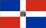Dominican Republic National Flag Printed Flags - United Flags And Flagstaffs