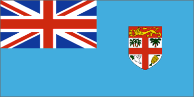 Fiji National Flag Sewn Flags - United Flags And Flagstaffs