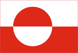 Greenland National Flag Sewn Flags - United Flags And Flagstaffs