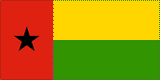 Guinea - Bissau National Flag Sewn Flags - United Flags And Flagstaffs