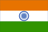 India National Flag Printed Flags - United Flags And Flagstaffs
