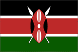Kenya National Flag Sewn Flags - United Flags And Flagstaffs