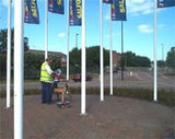 Fibreglass Flagpoles - ProPole Flags - United Flags And Flagstaffs