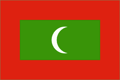 Maldives National Flag Sewn Flags - United Flags And Flagstaffs