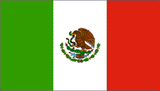 Mexico National Flag Printed Flags - United Flags And Flagstaffs