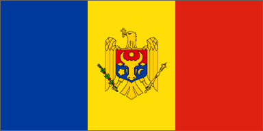 Moldova National Flag Printed Flags - United Flags And Flagstaffs