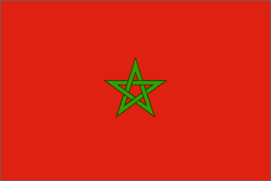 Morocco National Flag Sewn Flags - United Flags And Flagstaffs