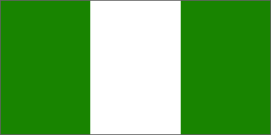 Nigeria National Flag Printed Flags - United Flags And Flagstaffs