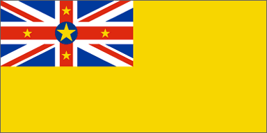 Niue National Flag Printed Flags - United Flags And Flagstaffs