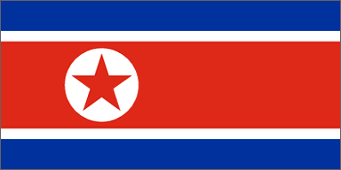 Korea (North) (Peoples Democratic Republis of) National Flag Sewn Flags - United Flags And Flagstaffs