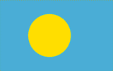 Palau National Flag Sewn Flags - United Flags And Flagstaffs