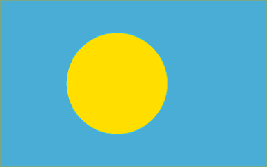 Palau National Flag Sewn Flags - United Flags And Flagstaffs