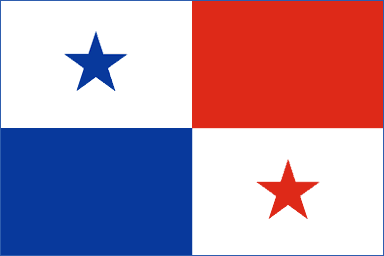 Panama National Flag Sewn Flags - United Flags And Flagstaffs