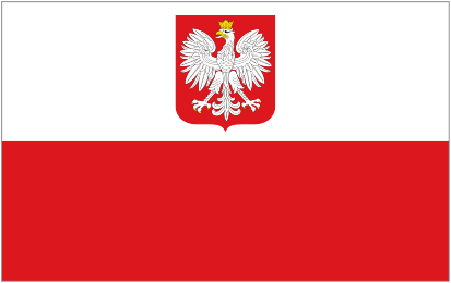 Poland (State) National Flag Printed Flags - United Flags And Flagstaffs