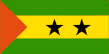 Sao Tome et Principe National Flag Sewn Flags - United Flags And Flagstaffs