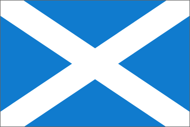 Scotland National Flag Printed Flags - United Flags And Flagstaffs