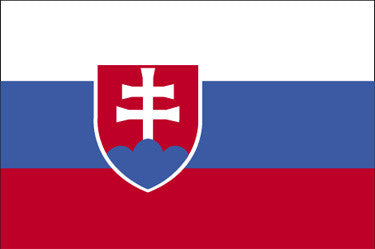 Slovakia National Flag Sewn Flags - United Flags And Flagstaffs