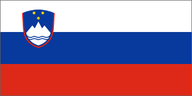 Slovenia National Flag Sewn Flags - United Flags And Flagstaffs