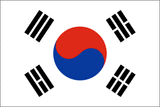 Korea (South)(Peoples Republic of) National Flag Printed Flags - United Flags And Flagstaffs