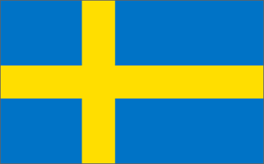Sweden National Flag Printed Flags - United Flags And Flagstaffs