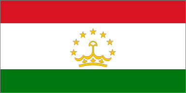 Tajikistan National Flag Sewn Flags - United Flags And Flagstaffs