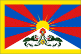 Tibet National Flag Printed Flags - United Flags And Flagstaffs